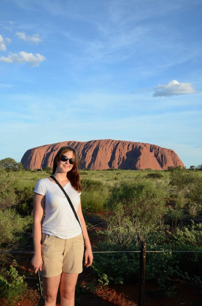 Centrinė Australija, Uluru, Studijos Australijoje, Indrė Australijoje