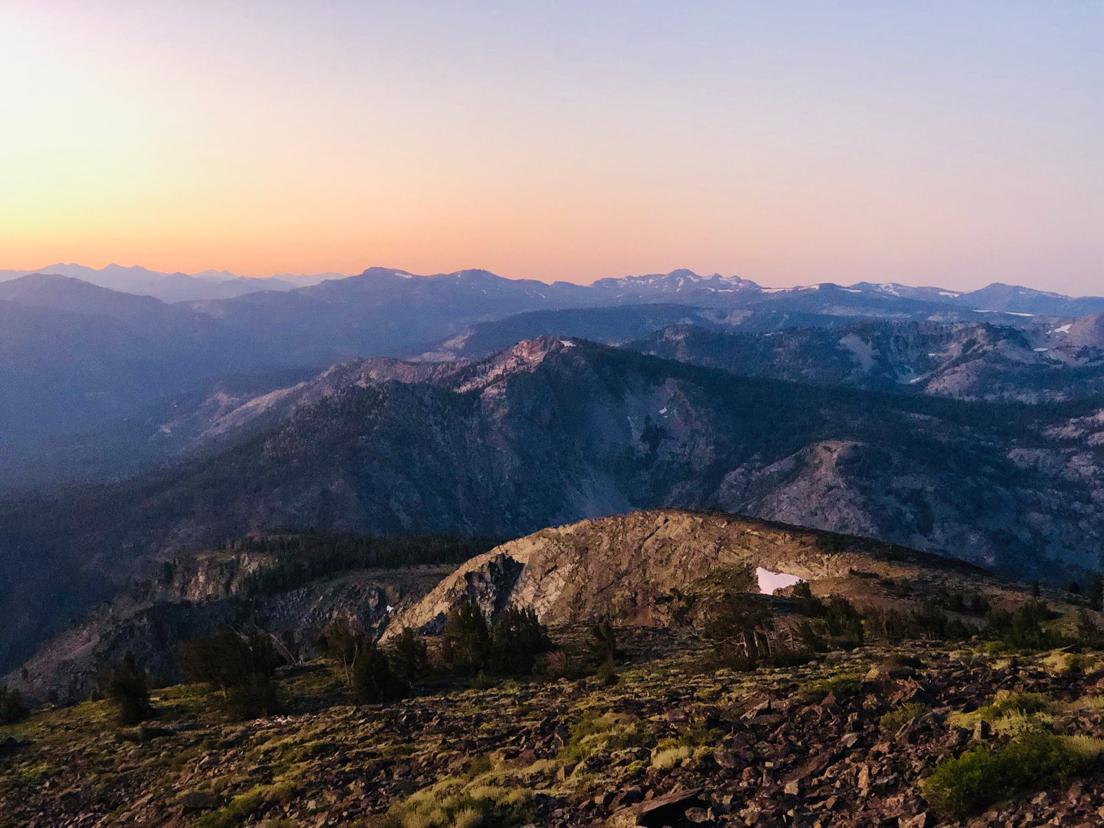 Work and Travel USA Yosemite Nacionalinio parko panorama.