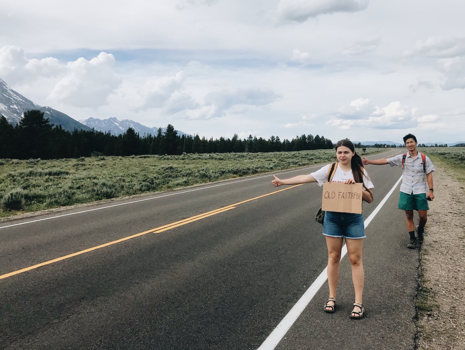 Work and Travel USA Studentų kelionė po Yellowstone nacionalinį parką